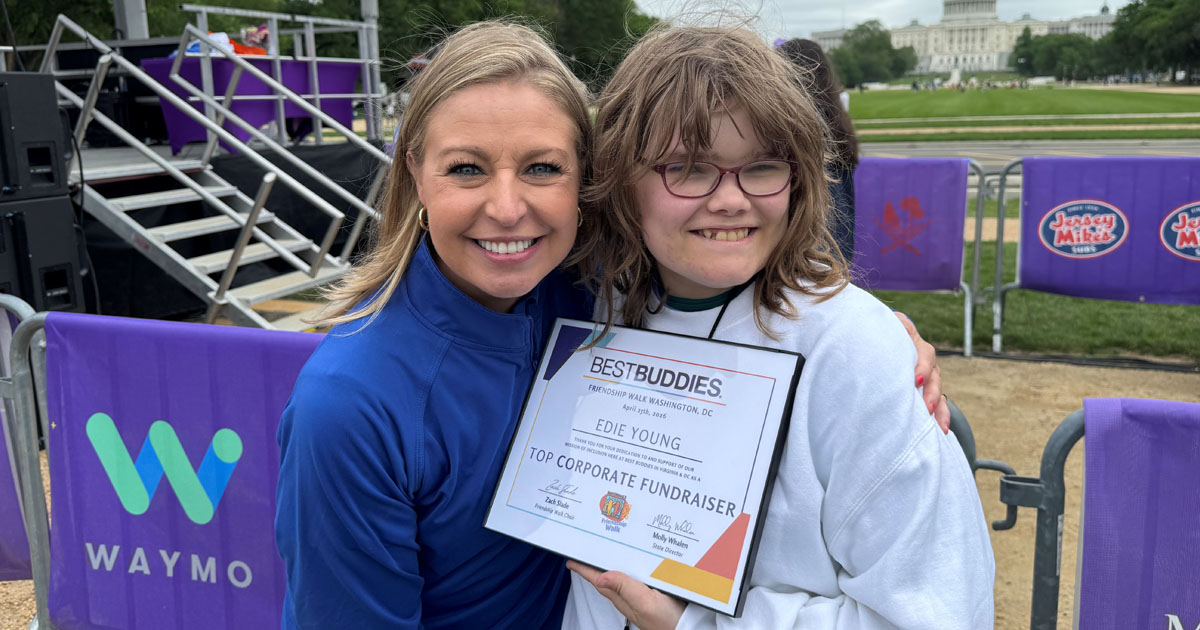 Eileen Whelan and Edie Young